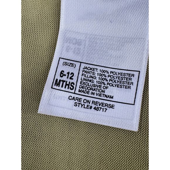 Disney Pixar Finding Nemo Squirt Turtle Costume Baby 6–12 Months Hooded Jacket - Picture 8 of 10